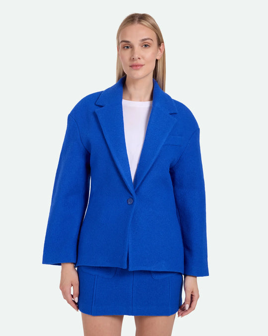 Blazer bleu electrique femme sale